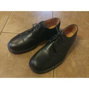 NEW Mens Bostonian Classics 29063 First Flex Cap Toe Dress Shoes Black Size 9 M